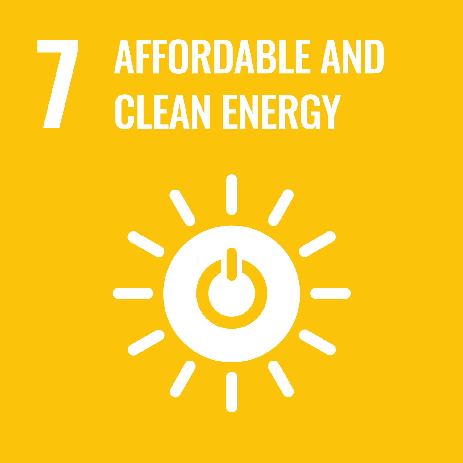 pict: SDGs goal7  Affordable and clean energy