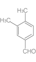 Figure: Structural formula of 3,4-dimethylbenzaldehyde