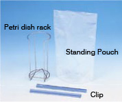 Photo: tools for cultivating with standing-pouch
