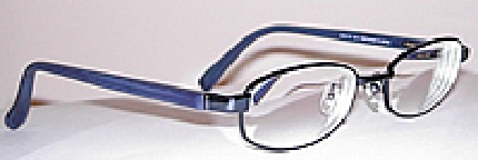 写真：レンズモノマーを使用した眼鏡