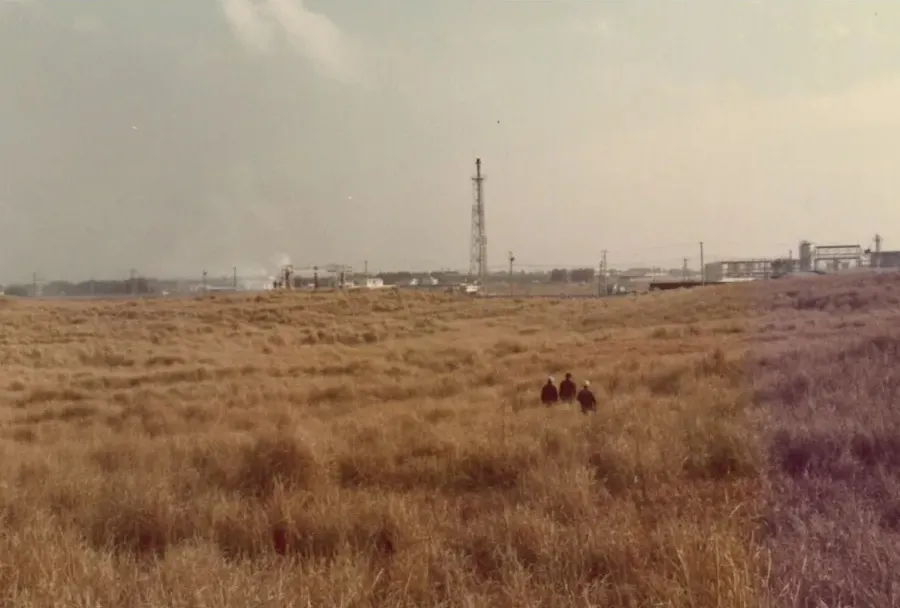 開拓前の砂丘地帯