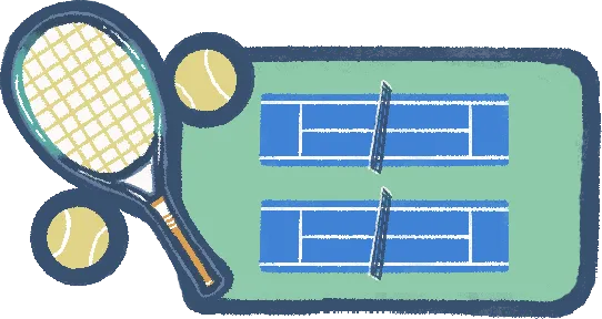 スポーツ施設のイラスト