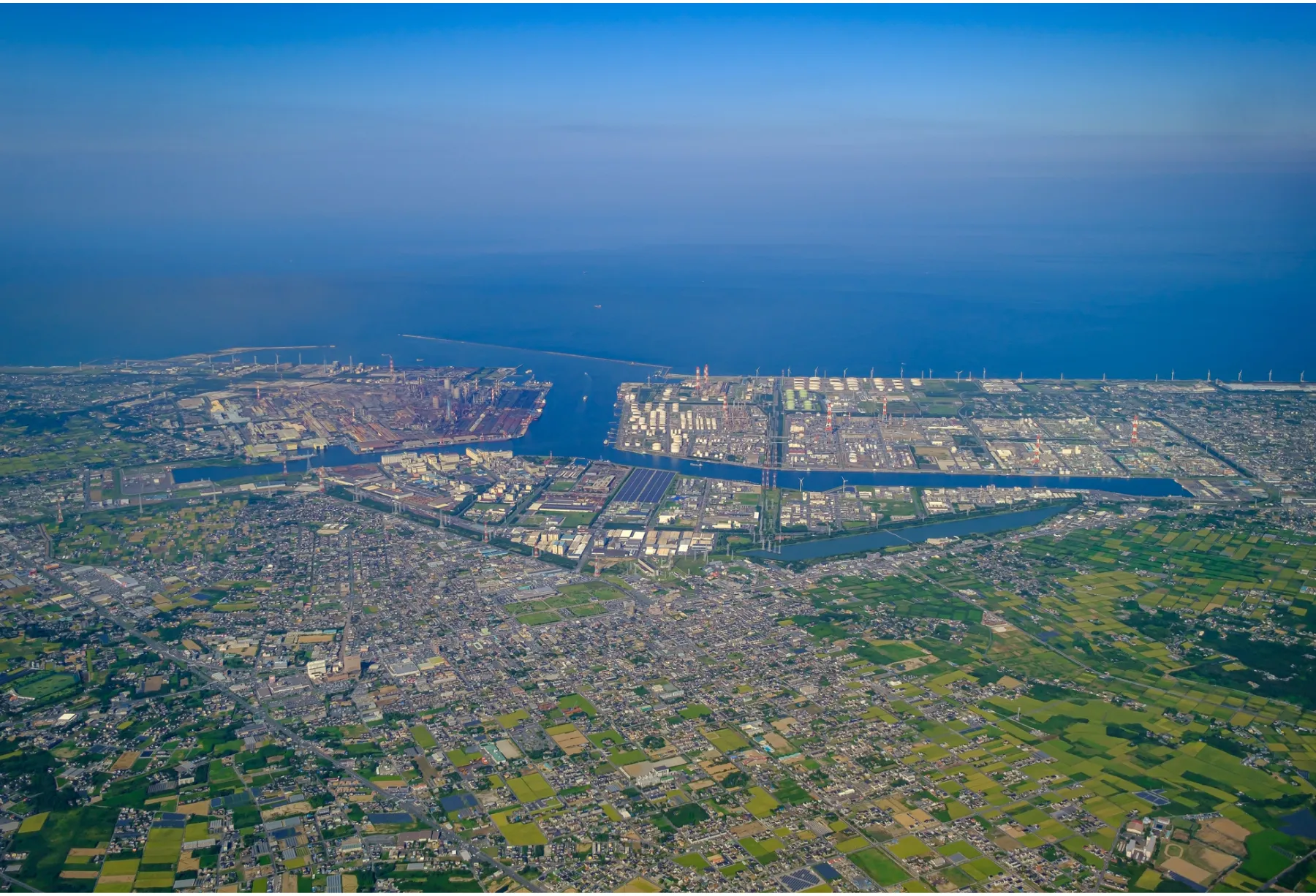 現在の工業地帯