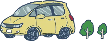 自動車のイラスト