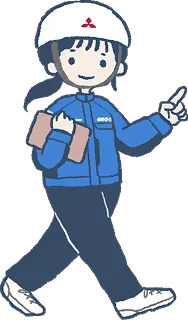 女性社員のイラスト