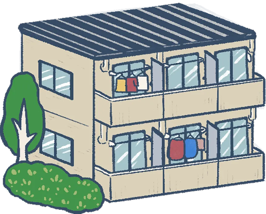 住宅のイラスト