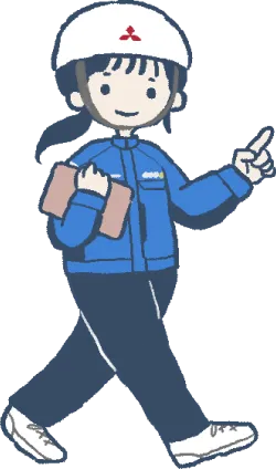 女性社員のイラスト