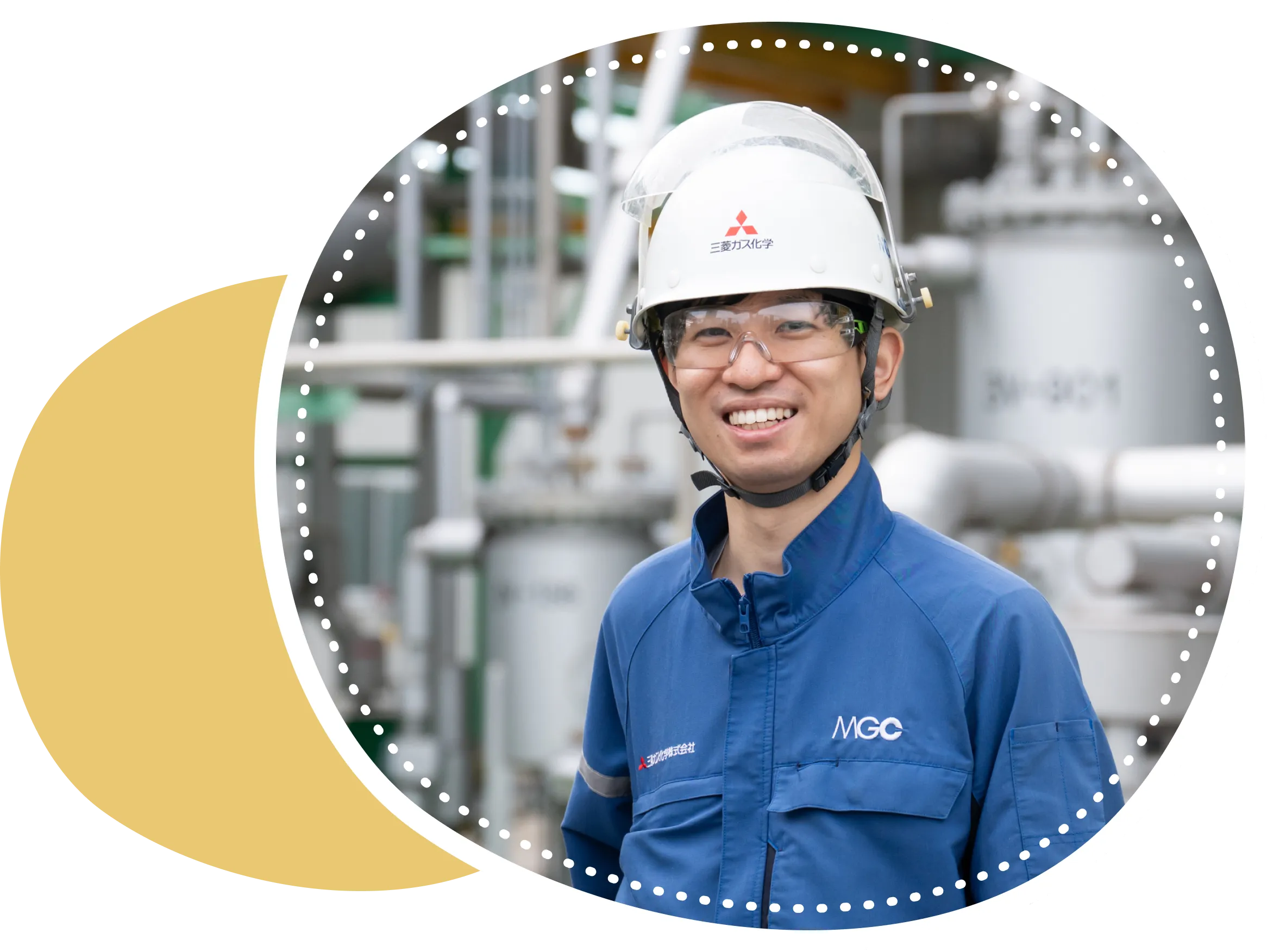 男性社員のイラスト