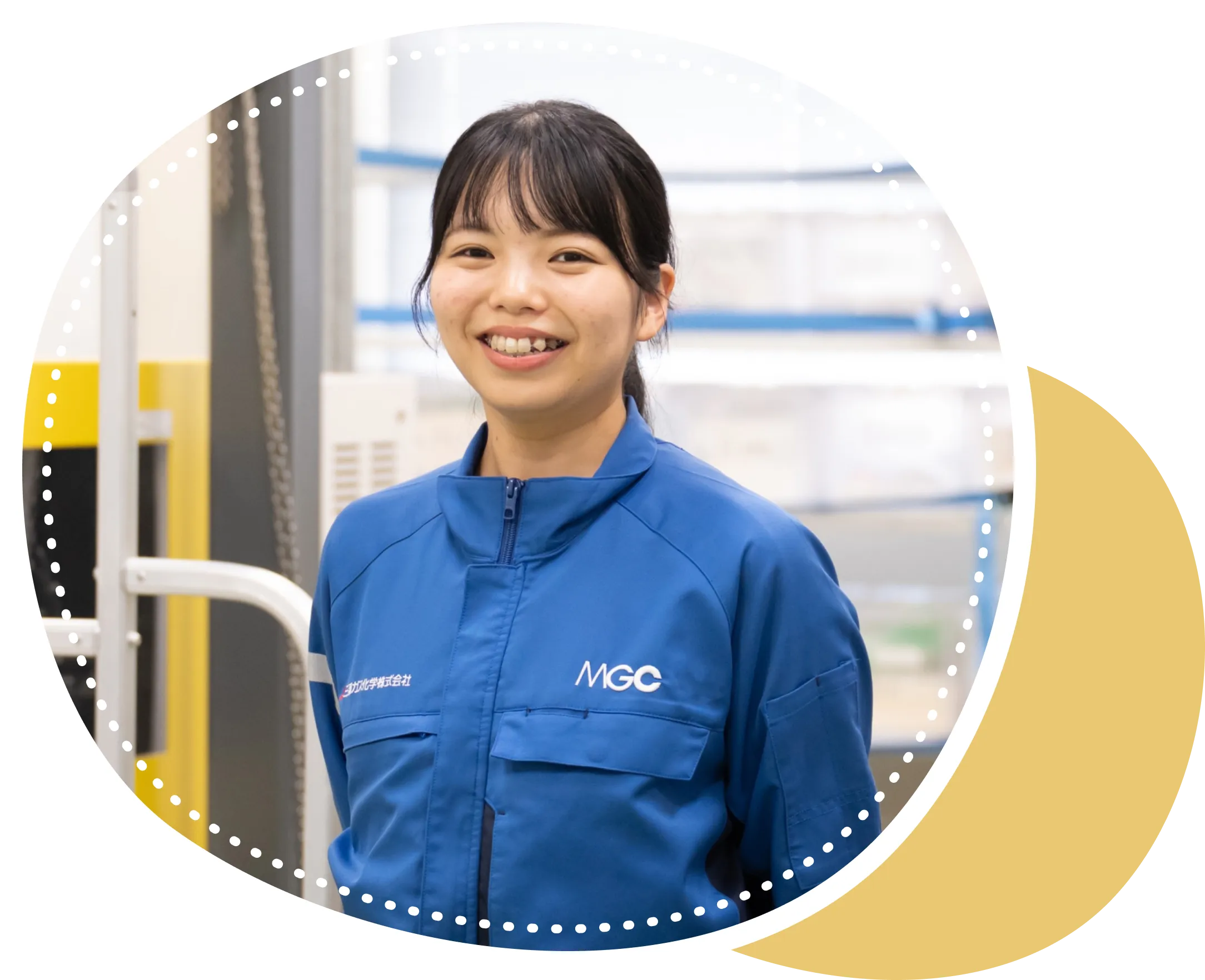 女性社員のイラスト