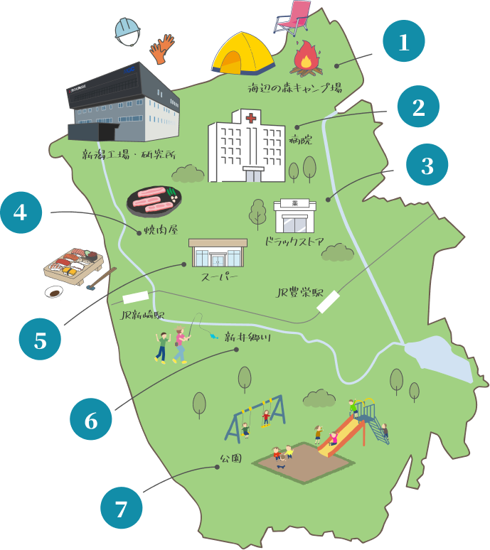 新潟市内の施設