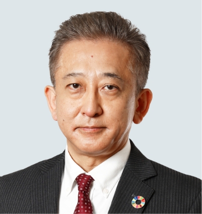 Photo: Director, Managing Executive Officer Yoshinori Isahaya