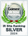 Photo: Gomez IR Site Ranking 2023 Gold Prize