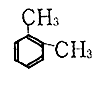 Figure: Structural formula, o-xylene