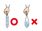 Figure: correct and incorrect appearance