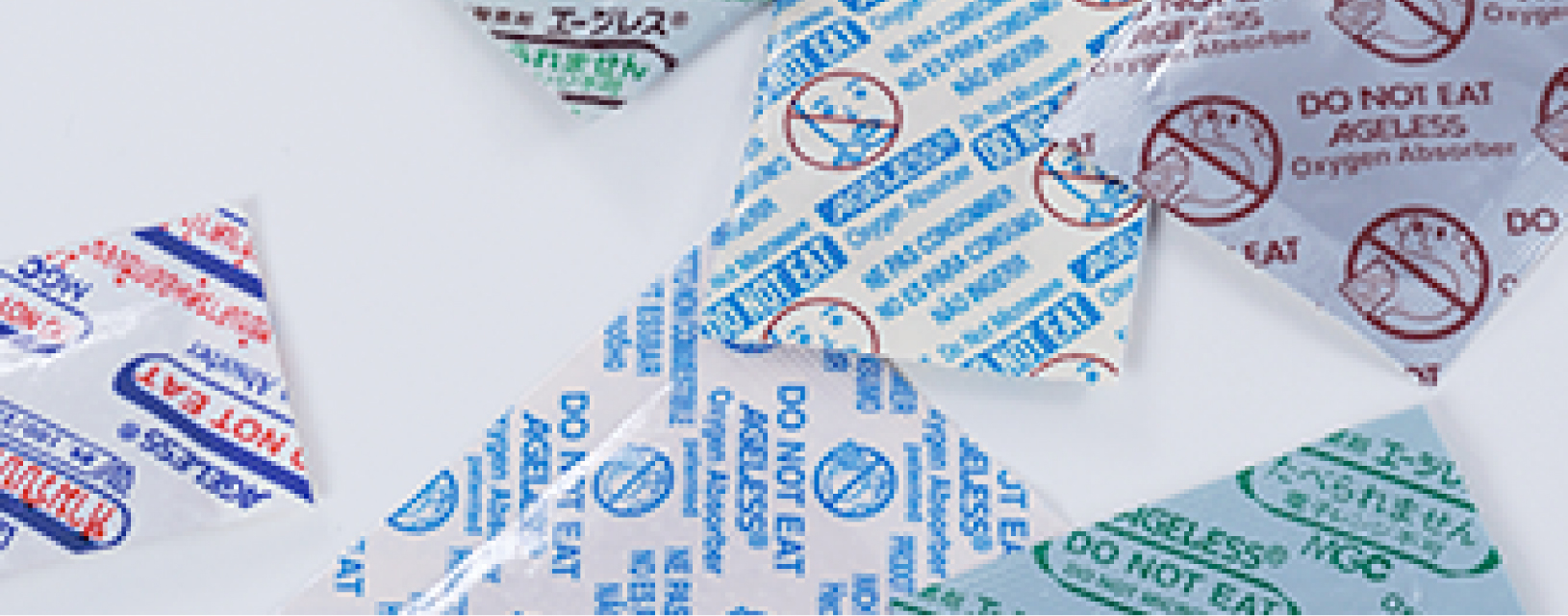 Photo: oxygen absorbers “AGELESS™”