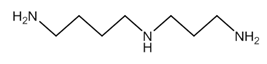 図：スペルミジンの構造式